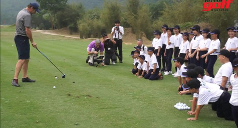 Giao lưu cùng Sir Nick Faldo