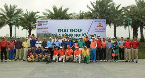 Cảm xúc tại giải golf FAA và những người bạn
