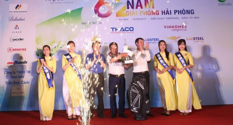 Giải Golf Hải Phòng 2017 quy tụ nhiều golf thủ mạnh vùng Đồng bằng sông Hồng
