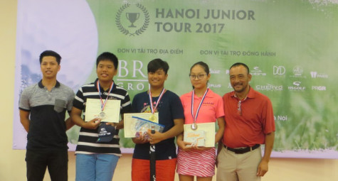 Hanoi junior tour 2017 chính thức khởi tranh.