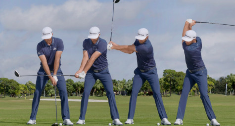 Swing xa như Dustin Johnson