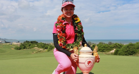 Hanako Holds Firm at Faldo Series Vietnam Championship