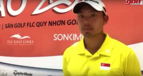 Chia sẻ của golfer Joshua Shou sau khi kết thúc vòng 1 VAO 2017
