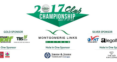 Giải Montgomerie Links Vietnam Club Championship 2017 sắp khởi tranh