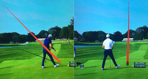 Nhìn lại cú Drive đem đến chiến thắng cho Dustin Johnson trước Jordan Spieth