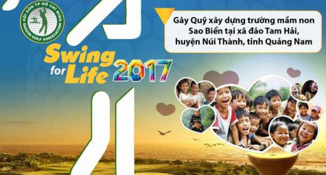 Giải golf từ thiện “Swing for life" 2017