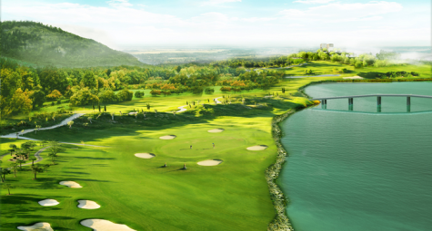 Sân golf đầu tiên tại Bắc Giang chuẩn bị khai trương