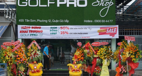 Golf Pro khai trương showroom thứ 2 tại TP.HCM