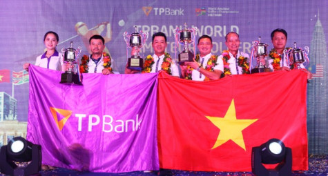 Đã xác định 5 gương mặt tham dự VCK World Amateur Championship 2017