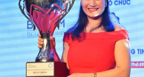 Golfer Trần Mai Anh vô địch Hanoi Notary Golf Challenge 2017