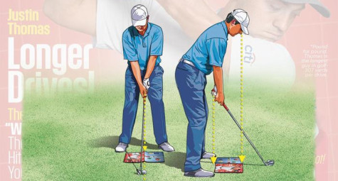 Muốn đánh gậy sắt ổn định?... Dùng cuốn tạp chí Golf