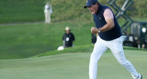 Presidents Cup 2017: Tuyển Mỹ thắng 4/5 trận trong ngày thi đấu thứ 2, dẫn trước 8-2