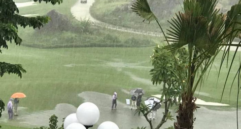  Ngày thi đấu buổi chiều Thứ 7 giải KLF Golf Tournament bị hủy vì điều kiện thời tiết