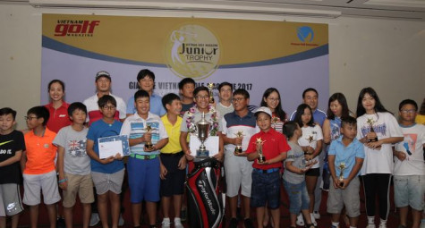 Vietnam Golf Magazine Junior Trophy 2017 kết thúc tốt đẹp