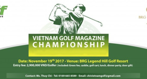 Khởi động giải “Vietnam Golf Magazine Championship 2017”