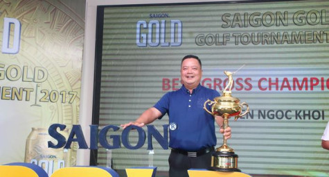 Golfer Nguyễn Ngọc Khôi vô địch Saigon Gold Golf Tournament khu vực miền Nam
