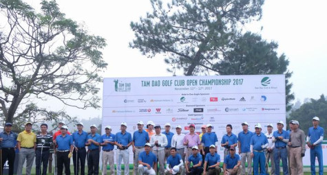 Khai mạc giải "Tam Dao Golf Club Open Championship 2017"