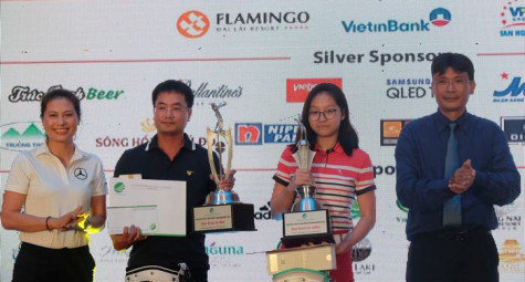Đoàn Xuân Khuê Minh giành Best Gross Nữ giải Tam Dao Golf Club Open Championship 2017