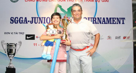 Kiên Alexander Fudge vô địch SGGA-Junior Golf Tournament-Tranh cúp Nutifood ngày 11/11/2017