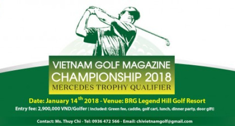 Khởi động giải “Vietnam Golf Magazine Championship 2018 - Mercedes Trophy Qualifier”