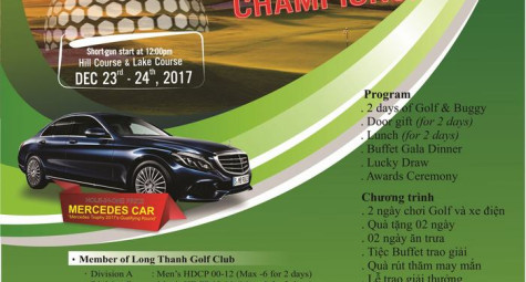 Giải vô địch CLB golf Long Thành chuẩn bị khởi tranh