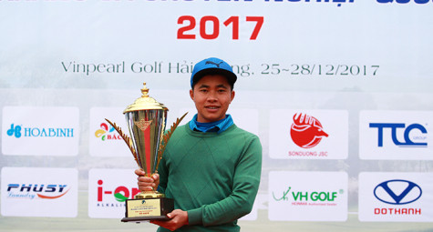 Giải Vô địch Golf Đối kháng và Chuyên nghiệp Quốc gia 2017 chào đón nhà tân vô địch Nguyễn Hữu Quyết