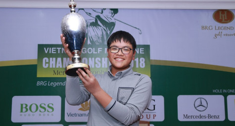 Golfer trẻ tuổi nhất VGM Championship 2018 lên ngôi vô địch