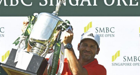 Sergio Garcia vô địch SMBC Singapore Open với bộ gậy Callaway mới
