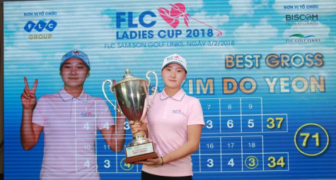 Golfer người Hàn Quốc Kim Do Yeon vô địch FLC Ladies Cup 2018
