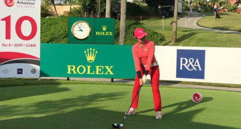 Tâm lý đè nặng, Hanako lỡ cắt Women’s Amateur Asia-Pacific