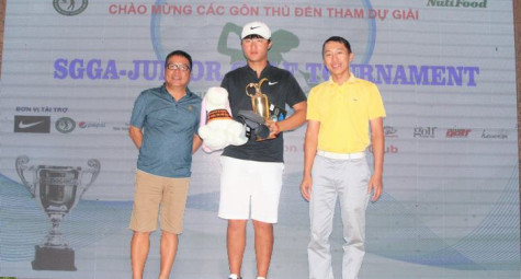 Tay gôn trẻ Hàn quốc Kang Seok lần thứ 2 vô địch SGGA –Nutifood Junior Golf Tournament