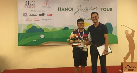 Nguyễn Bảo Long vô địch Vòng 2 giải Hà Nội Junior Golf Tour 2018