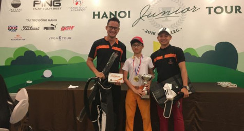 Kết quả Vòng 3 Hanoi Junior Golf Tour 2018