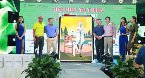 340 triệu đồng quyên góp từ giải golf từ thiện “Gây quỹ hỗ trợ Hiệp sĩ đường phố gặp nạn”