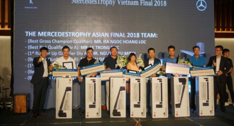 Xác định 7 golfer tham dự VCK MercedesTrophy Asia 2018