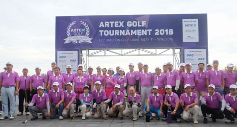 Khởi tranh Artex Golf Tournament 2018