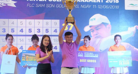 Golfer Đường Ngọc Dương lên ngôi Artex Golf Tournament 2018