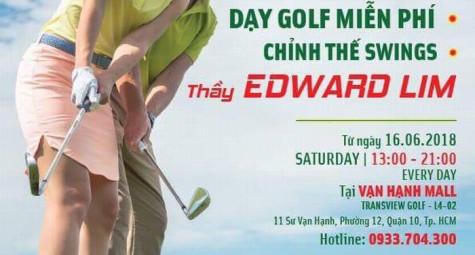 Học golf miễn phí, chỉnh swing cùng Transview Golf