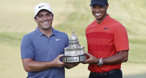 Tiger Woods tiếp cận BXH Ryder Cup của tuyển Mỹ sau thành tích tốt tại Quicken Loans National