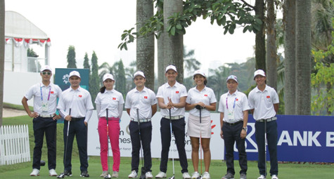 Đội tuyển golf Việt Nam đã sẵn sàng cho ASIAD 18