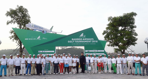 Khởi tranh Bamboo Airways Golf Tournament 2018