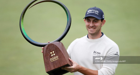 Hạ gục 2 golfer Top 3 thế giới, Patrick Cantlay lên ngôi Zozo Championship