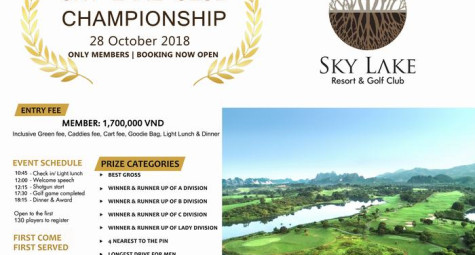 Chuẩn bị khởi tranh Giải vô địch Câu lạc bộ Sky Lake 2018