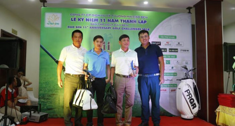 Dao Sen 11th Anniversary Golf Challenges 2018 - Ngày hội tri ân khách hàng