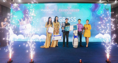 Golfer Doãn Thái Hoà vô địch giải Vinpearl Golf Hải Phòng Club Championship 2018