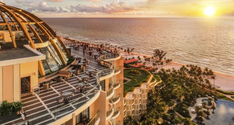 INK 360, the highest bar on Vietnam’s Phu Quoc island, opens with a spectacular mythical design