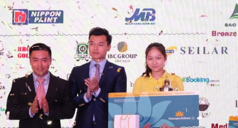 Đoàn Xuân Khuê Minh lần thứ 2 liên tiếp giành Best Gross Nữ giải “Tam Dao Golf Club Open Championship 2018 – Cup VPS Fujixerox”