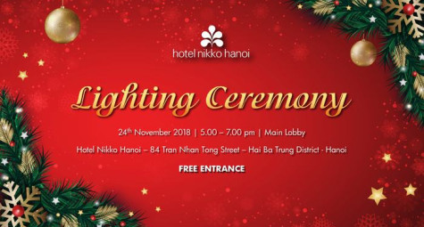 Lễ thắp sáng cây thông Noel – Lighting Ceremony 2018