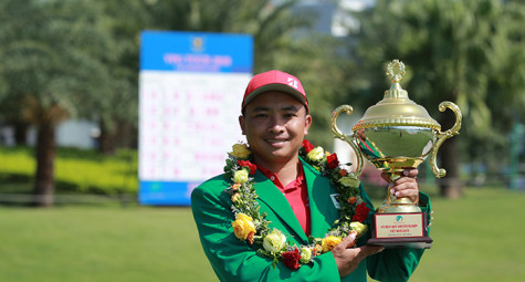 Ghi 3 điểm birdie vòng 4, Lê Hữu Giang giành chức vô địch Chuyên nghiệp Việt Nam – VPG Tour 2018