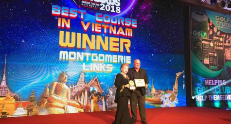 Montgomerie Links được bình chọn là Sân gôn tốt nhất Việt Nam